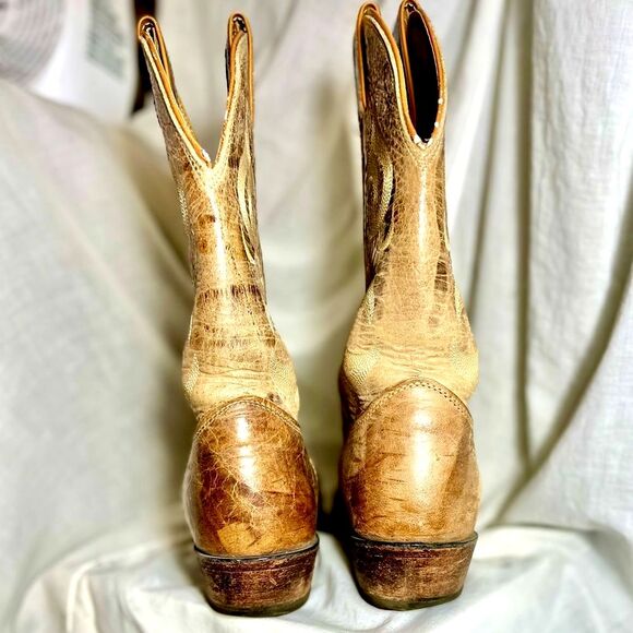 Justin Bent Rail Western Boot Style BR103 Sz W 8.5 B, M 10 B - Picture 5 of 7